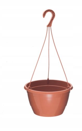  MZ FORMA Blumentopf 25 cm x 25 x 15,5 cm Durchmesser 25 cm Kunststoff Graphit