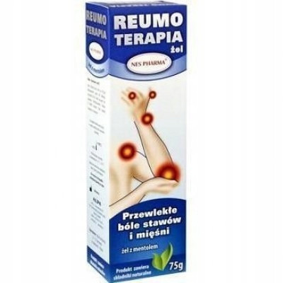  Nes Pharma Gel gegen Schmerzen des Bewegungsapparates Reumo Terapia 75 ml 75 g