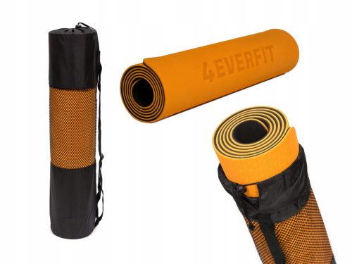  4everfit Trainingsmatte 183 cm x 60 cm rot