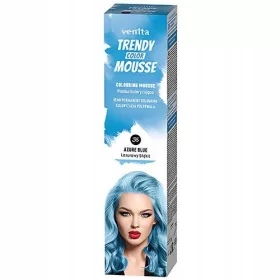  Venita Trendy Color Mousse 35 Azurblau 75 ml Farbmousse