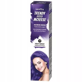    Venita Trendy Color Mousse 40 Violet Fantazja Haarfärbemousse 75ml