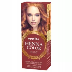    Venita Henna Color 6 Tytian Farbbalsam mit Henna-Extrakt 75 ml