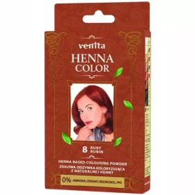   Venita Henna Color Kräuterfärbespülung mit natürlichem Henna 8 Ruby