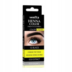  Venita Henna Color 1,0 schwarz 30 g Augenbrauen-Henna-Creme