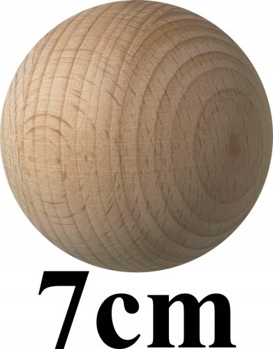  KUGELN aus Buchenholz. KugelKUGELN 70mm