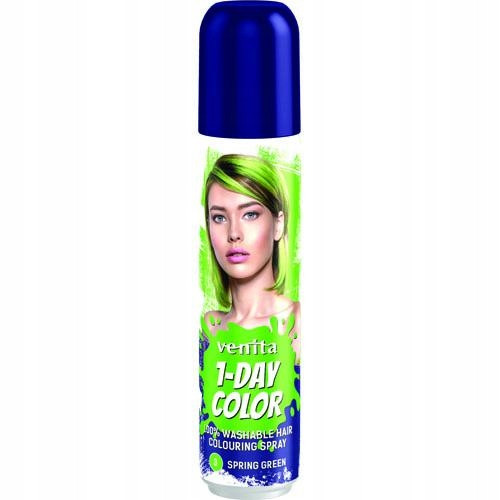 Venita 1-Day Color Spring Green färbendes Haarspray 50 ml