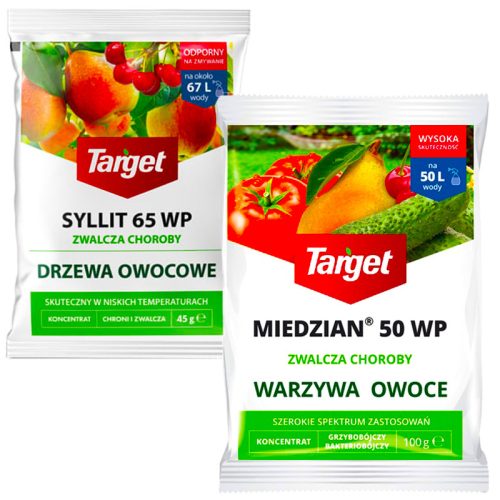 Set für Gartenbau: Schutz vor Pilzkrankheiten - Miedzian & Syllit