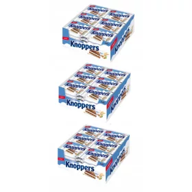 Knoppers Nuss-Nougat Waffeln, 72 Stück - Ideal für Pausen
