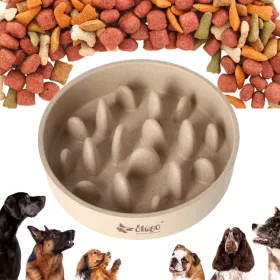  Einzelnapf zum Verlangsamen des Fressens Dingo beige 0,41 l