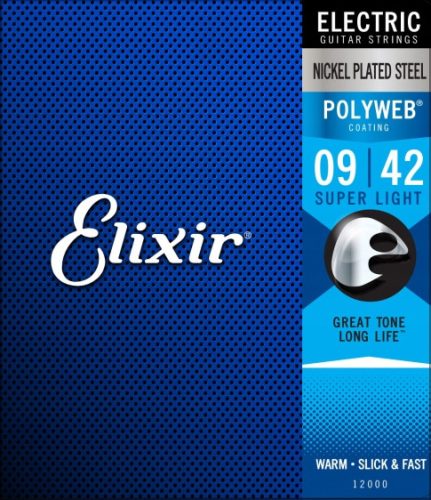  Elixir PolyWeb vernickelte Saiten (9-42)
