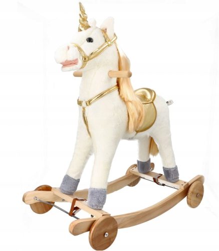  Schaukeleinhorn mit Rädern Adam Toys