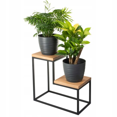 BLUMENSTÄNDER AUS HOLZ StalHomeDecor Blumenständer 40 cm Metall