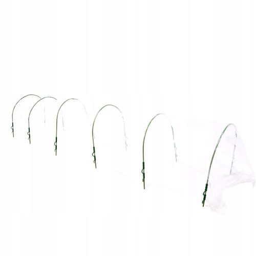 Folientunnel, Kunststoffplatten Folientunnel 1,8 m² 300 x 60 cm transparent
