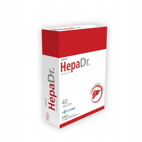  HepaDr. - unterstützt die ordnungsgemäße Funktion der Leber, 40 Tabletten