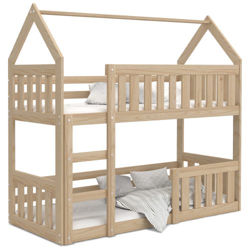  AJKmeble Domek Minibett 84 x 164 cm Kiefer