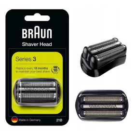  Braun Rasiererfolie und Klingenblock Braun 21B Serie 3