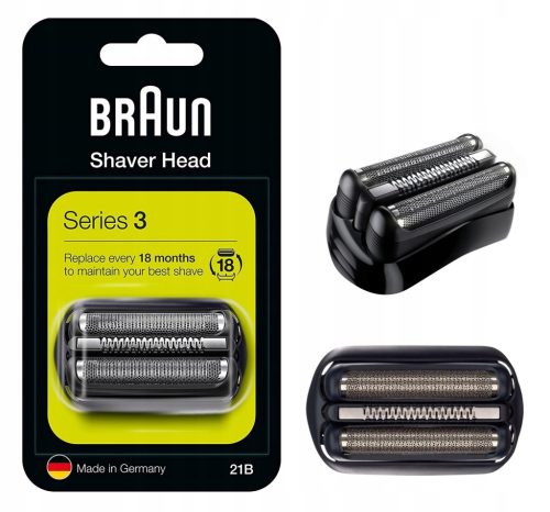  Braun Rasiererfolie und Klingenblock Braun 21B Serie 3