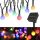  RGB WEIHNACHTSBAUMLAMPE SOLARGIRLANDE 6,5 M 50 LED