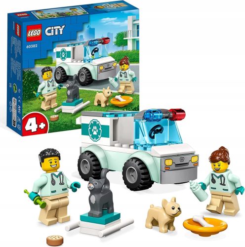  LEGO City 60382 Veterinärer Krankenwagen