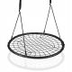  Relaxdays Gartenschaukel mit Netz, Ø 120 cm, Länge