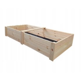  Mini-Gewächshaus 300 cm x 150 cm aus Holz