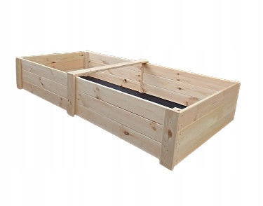  Mini-Gewächshaus 300 cm x 150 cm aus Holz