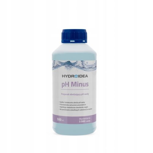 pH-Minus-Präparat 500 ml senkt den pH-Wert von Wasser