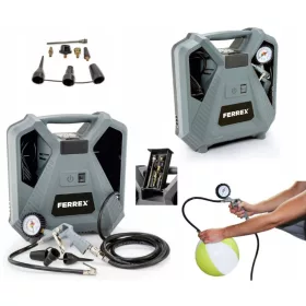 Ölfreier Ferrex-Kompressor GRAU 0 l 8 bar