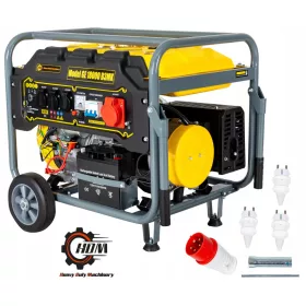 Tragbarer dreiphasiger Benzingenerator HDM 13300 W