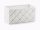  Polnix Blumentopf 26 cm x 14 x 13 cm Durchmesser 14 cm Keramik weiß