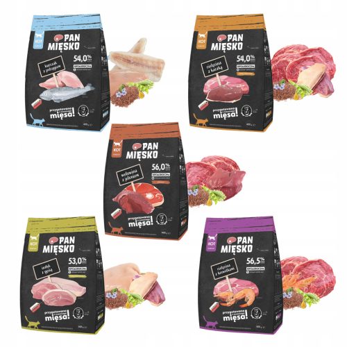  Pan Mięsko Trockenfutter-Geschmacksmischung 0,4 kg
