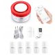 DRAHTLOSE SIRENE WiFi ALARM TUYA POLNISCH +5 PIR