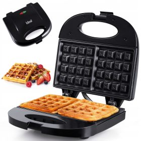  Ideal IK1601 Waffeleisen 750 W schwarz