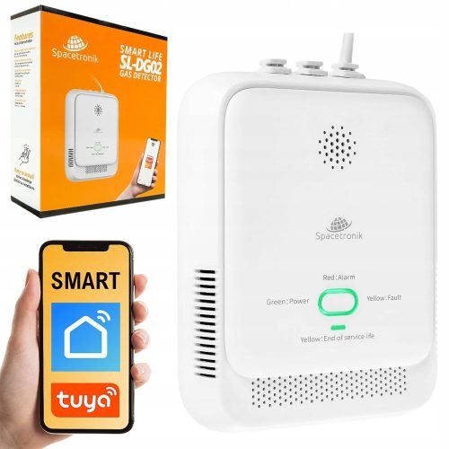 Spacetronik SL-Gassensor, akustischer Alarm, WiFi-Verbindung