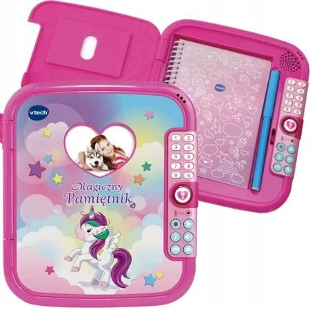  A5 vTech-Tagebuch. Rosatöne