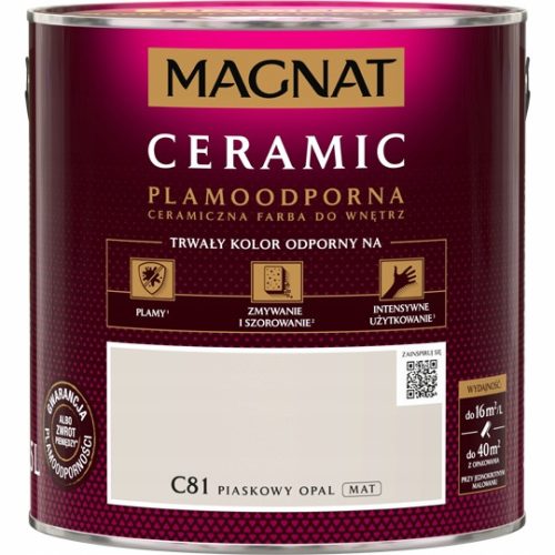Magnat Keramik-Wandfarbe 2,5 l Sand Opal C81