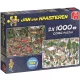  Puzzle 2 x 1000 Teile JAN VAN HAASTEREN Weihnachten p