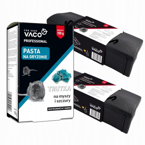  VACO PROFESSIONAL Paste Mäuse- und Rattengift (Box) - 150 g
