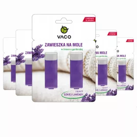  VACO Kleidermotten-Gel-Anhänger (Lavendel) - 2 Stk.