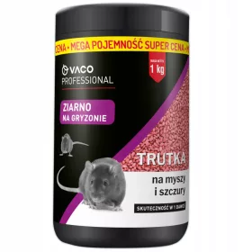    VACO PROFESSIONAL Grain Mäuse- und Rattengift (Glas) - 1 kg