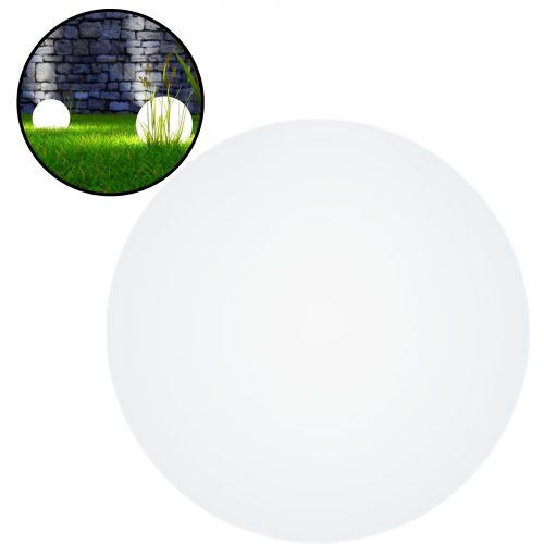  Runder Global Led E27 Lichtmast 30 cm weiß