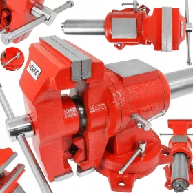  Verke Schwenkschraubstock 130 mm