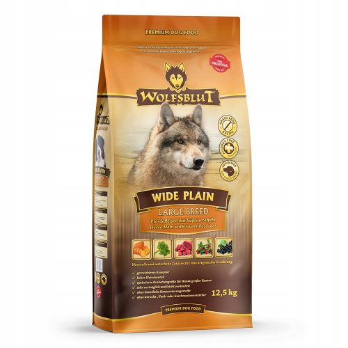 WOLFSBLUT BREIT, EINFACH, ERWACHSENE GROSS, 12,5 kg