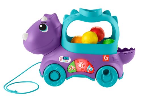  Fisher-Price Interaktives Spielzeug Dinuś Hüpfbälle HNR51