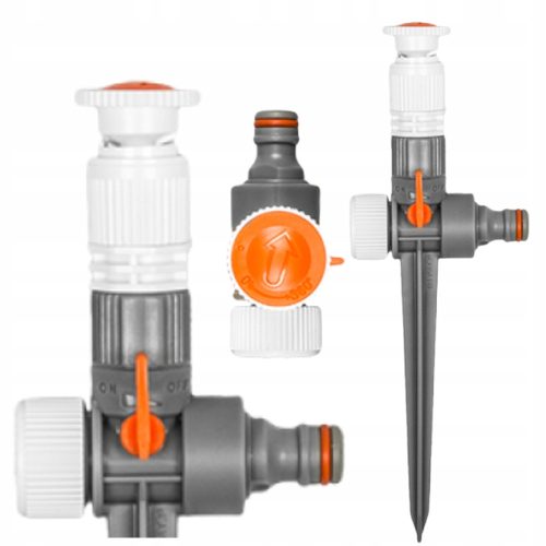  Gartensprinkler für Rasenbewässerung, verstellbar, Z08 angetrieben