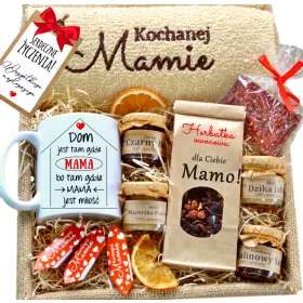  SUPER MOM DAD Geschenk Honigsaft Handtuchbecher BOX