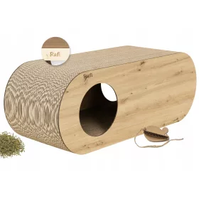  Gattino COCO ARTISAN OAK Katzenkratzbaum aus Pappe