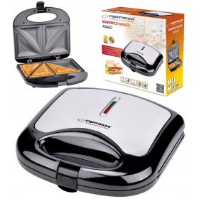  Esperanza Toaster SANDWICH TOAster silber/grau 1000 W