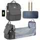  FALTBARE RUCKSACKTASCHE FÜR REISEBETT 5in1