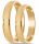  GOLDENE TRAURINGE - PAAR PR 585 4mm NAHTLOS!!
